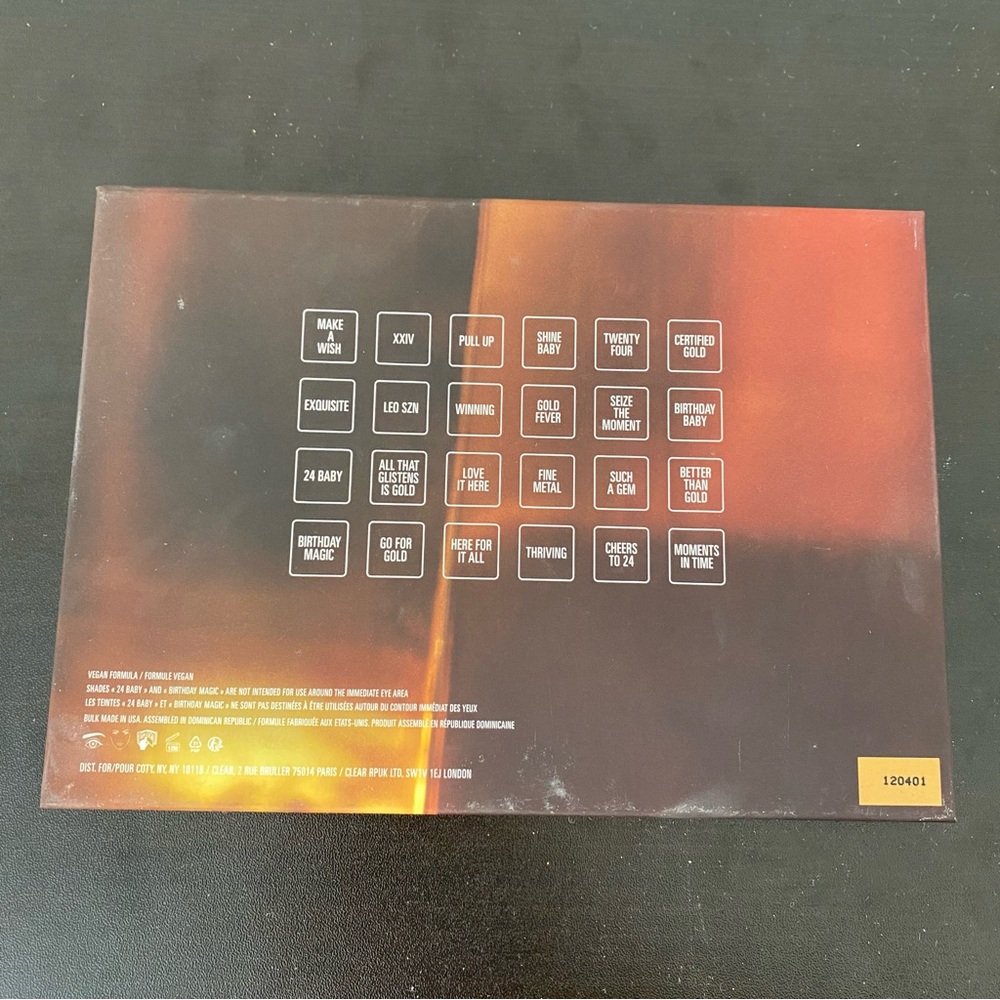 Kylie Cosmetics 24K Eyeshadow Palette - Picture 5 of 7